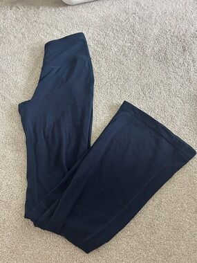 Navy Flared Lululemon Leggings